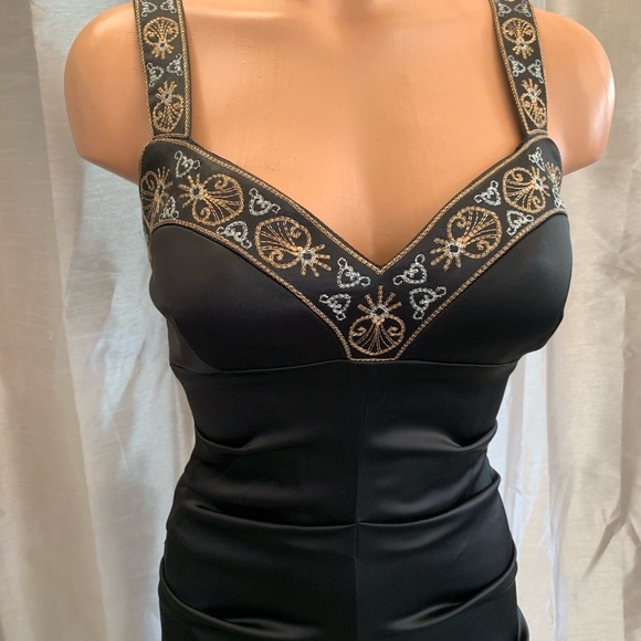 Caché Black Cocktail Dress - Picture 2 of 4